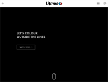 Tablet Screenshot of litmusbranding.com